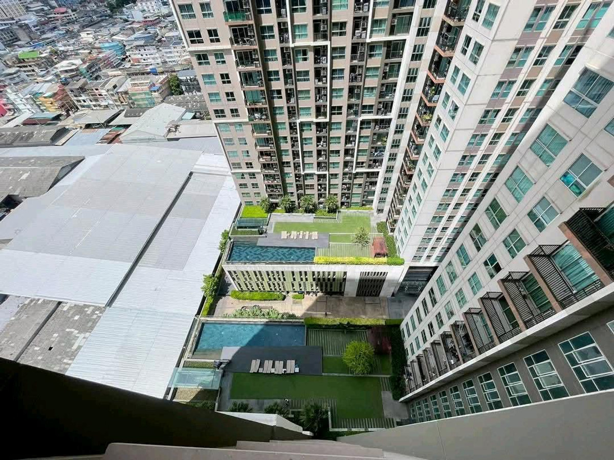 For SaleCondoSathorn, Narathiwat : Condo for sale, Fuse Chan-Sathorn, 1 bedroom, 34 sq m, 20th floor, open view, cheapest price, near Sathorn, Silom.