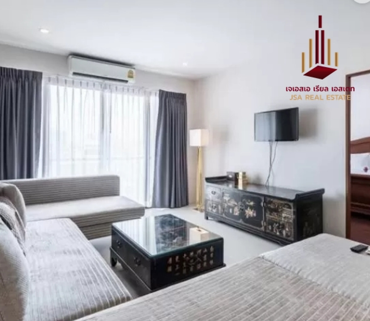 ให้เช่าคอนโดรัชดา ห้วยขวาง : ✨ For Rent: Baan Klang Krung Resort Ratchada 7 Condo ✨  💰 Only 17,900 THB/month