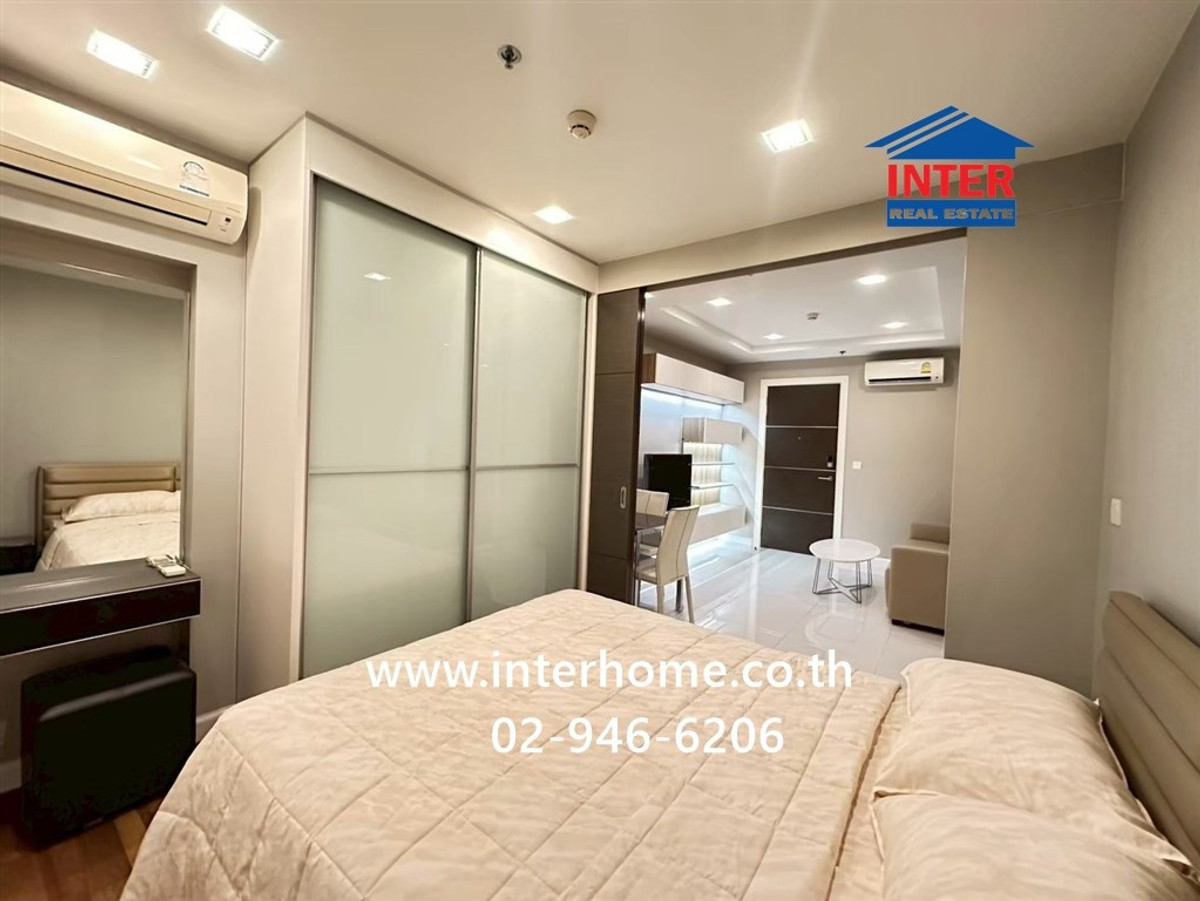 For SaleCondoSamut Prakan,Samrong : Condominium 34.08 sq m. The Metropolis Samrong Interchange Theparak Intersection, Sukhumvit Road, Theparak Road, Mueang Samut Prakan, Samut Prakan