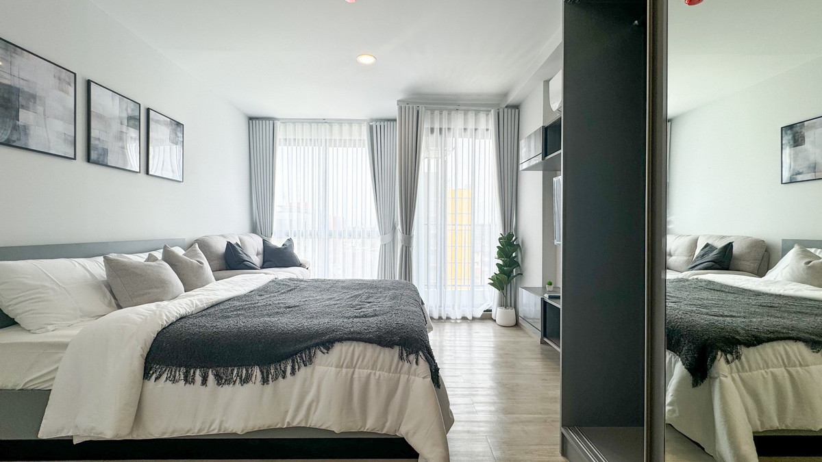 ให้เช่าคอนโดรัชดา ห้วยขวาง : Galileo Ratchada 32 (กาลิเลโอ รัชดา 32) ห้องสวย เครื่องใช้ไฟฟ้า-เฟอร์นิเจอร์ครบ เดินทางสะดวก พร้อมเข้าอยู่ ใกล้ MRT ลาดพร้าว