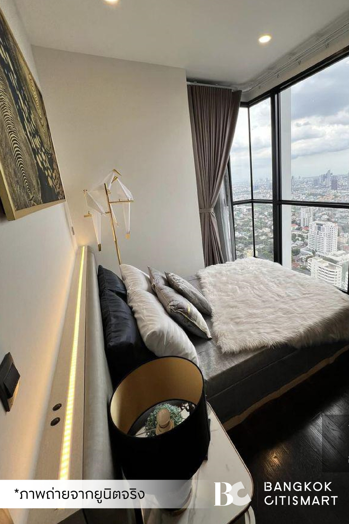 For RentCondoSukhumvit, Asoke, Thonglor : 🔥 Ready to move in, Park Origin Thonglor (2 bedrooms, 45 sq.m.), south facing room, city view, unblocked view. Interested: 095-370-1451 (Kate)