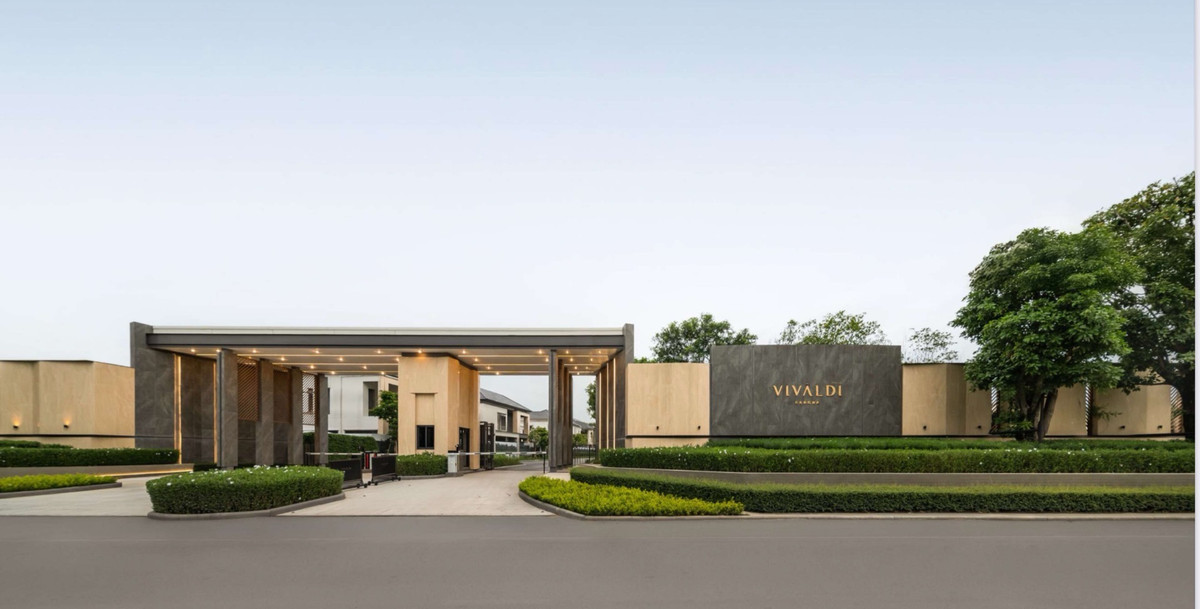 ให้เช่าบ้านบางนา แบริ่ง ลาซาล : Vivaldi Bangna บ้านเดี่ยวหรู หลังใหม่