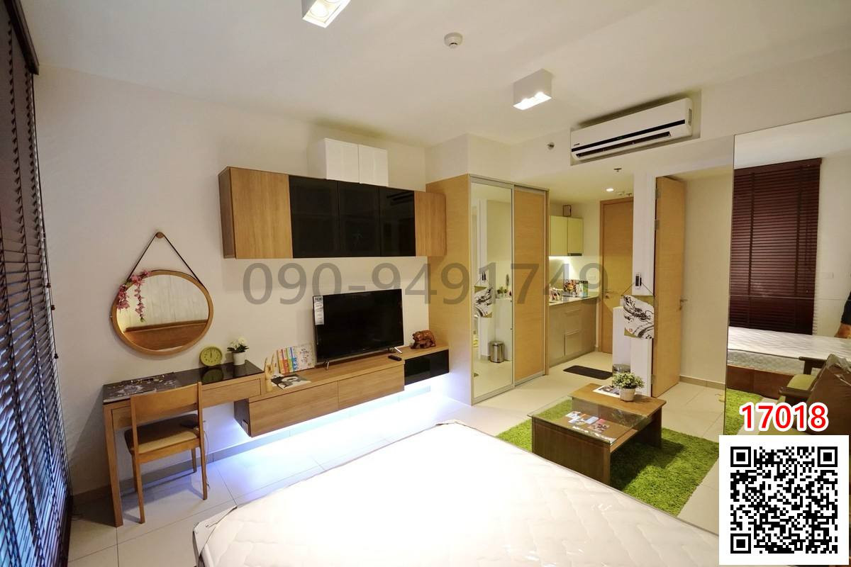 For RentCondoSukhumvit, Asoke, Thonglor : Condo for rent: Lofts Ekkamai, large studio room, only 190 meters from BTS Ekkamai.