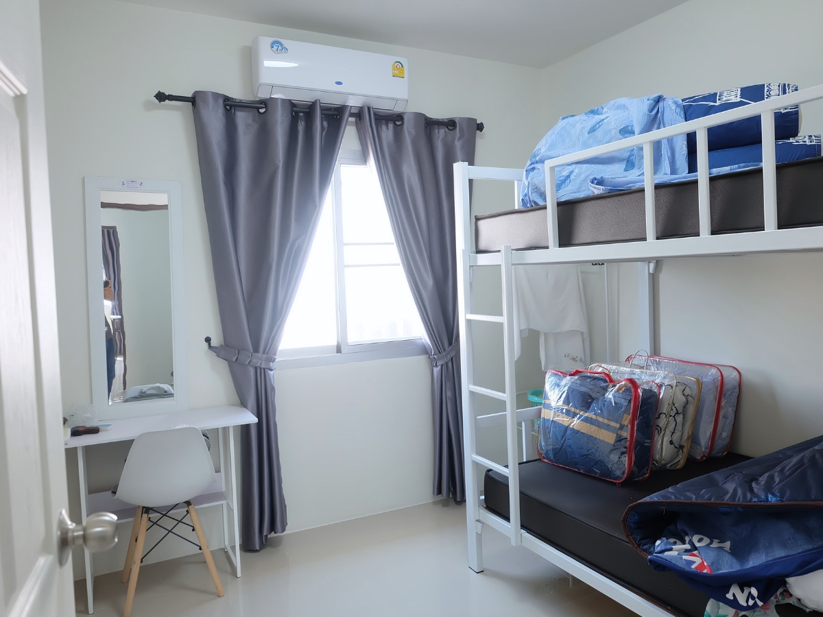 For SaleTownhomePathum Thani,Rangsit, Thammasat : 95486 - Townhome for sale, Laem Chabang-Rong Pho. #House for sale in Laem Chabang #Rongpo house for sale