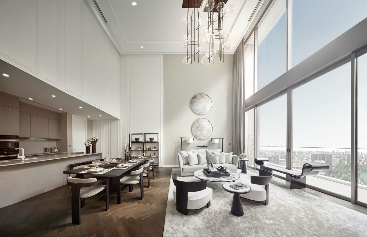 ขายคอนโดสีลม ศาลาแดง บางรัก : ✨ RARE DUPLEX LUXURY — วิวสวนลุมทั้งผืน ใจกลางเมือง ✨📍 Dusit Residences @ Dusit Central Park Duplex 2Bed 3Bath 74.9 MB 
