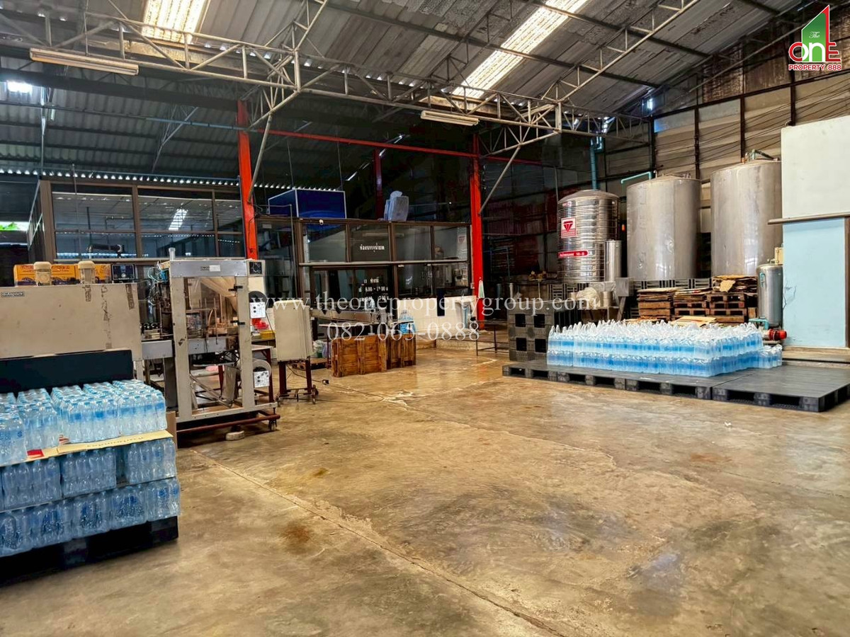 ขายโรงงานราชบุรี : กิจการโรงงานผลิตน้ำดื่ม 1ไร่ 25 ตรว. ถ.พระราม2 (ธนบุรี-ปากท่อ) ทางหลวงชนบท สมุทรสาคร (3011) ต.ดำเนินสะดวก อ.ดำเนินสะดวก จ.ราชบุรี