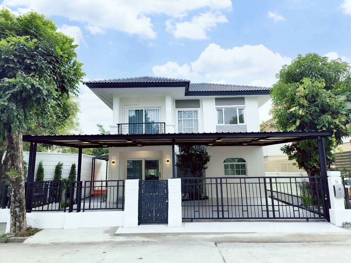 ขายบ้านนวมินทร์ รามอินทรา : ขายบ้านเดี่ยว หมู่บ้านเดอะแพลนท์ วัชรพล ซ.สุขาภิบาล5 เนื้อที่ 51.4 ตารางวา หลังมุม ใกล้ เซ็นทรัลพลาซ่า รามอินทรา  สนามบินดอนเมือง  บิ๊กซีฟู๊ดเซอร์วิส สุขาภิบาล5