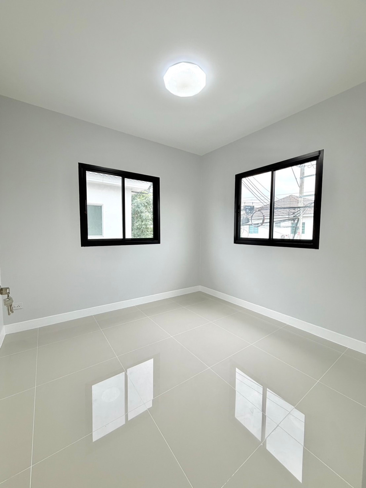 ขายทาวน์โฮมนนทบุรี บางใหญ่ บางบัวทอง : ขายทาวน์เฮาส์พฤกษาวิลล์ 63/1 พระราม 5 หลังมุม 25.1 ตร.ว. หน้ากว้าง 8 ม. ฟรีโอน