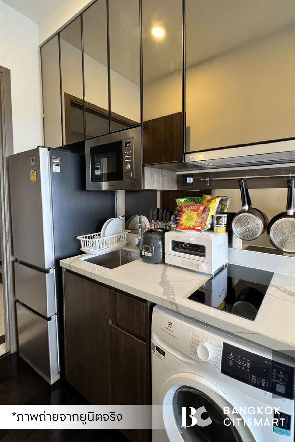 For RentCondoSukhumvit, Asoke, Thonglor : 🔥 Ready to move in, Park Origin Thonglor (2 bedrooms, 45 sq.m.), south facing room, city view, unblocked view. Interested: 095-370-1451 (Kate)