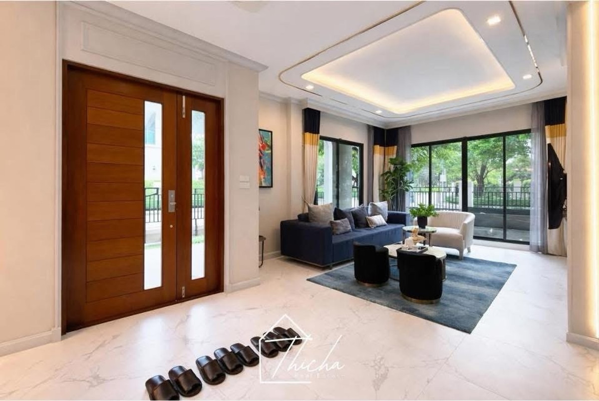 For SaleHouseNonthaburi, Bang Yai, Bangbuathong : Just complete, ready to move in 
Bangkok Boulevard Westgate