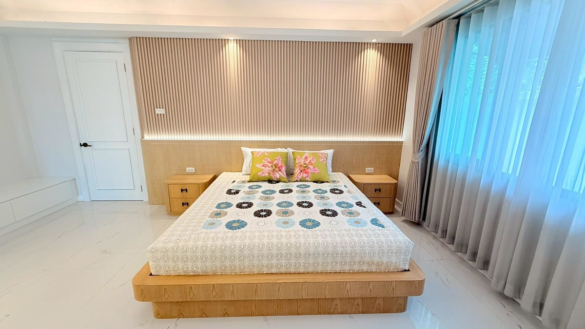 For SaleHousePattaya, Bangsaen, Chonburi : Detached House Nibbana Shade / 4 Bedrooms (FOR SALE) AM100