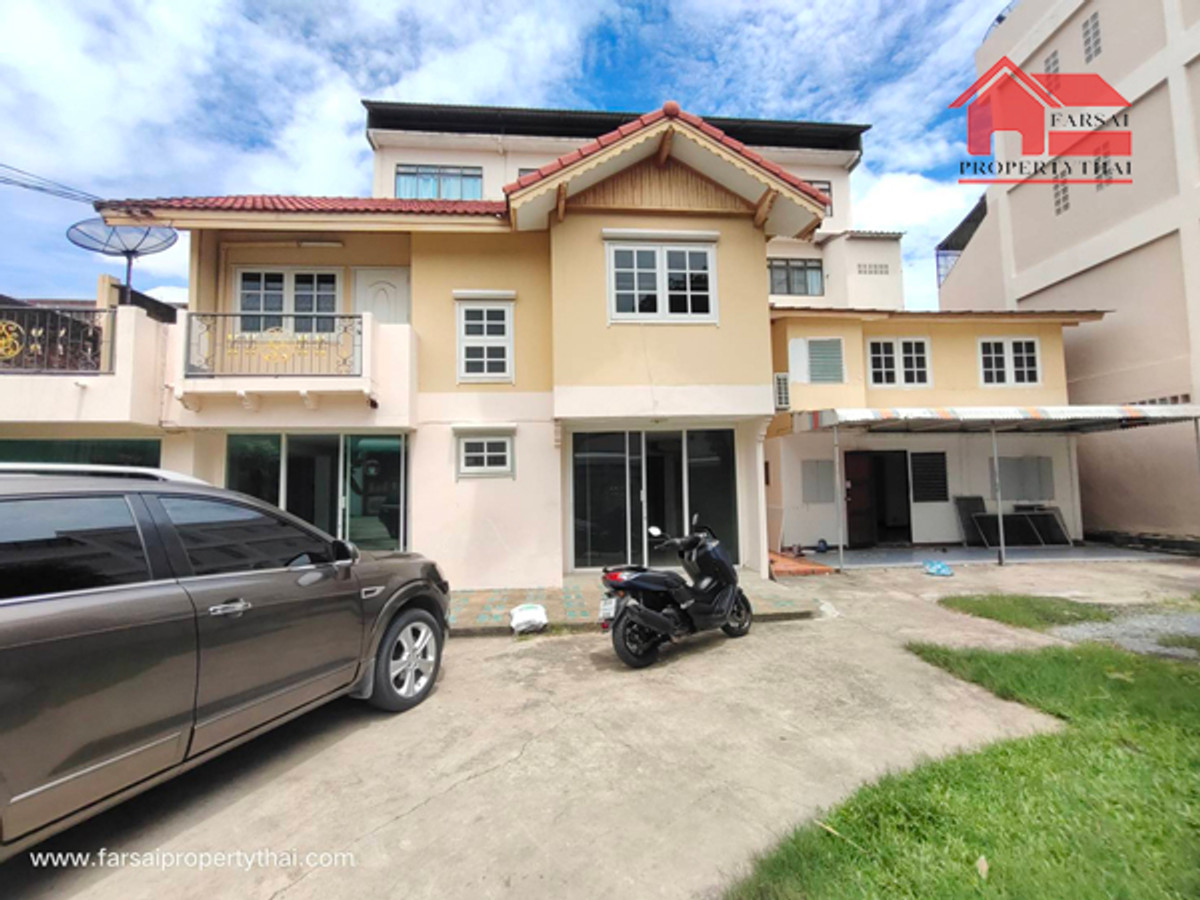 For RentHouseOnnut, Udomsuk : 2-storey detached house for rent, area 120 square meters, 4 bedrooms, 4 bathrooms, air conditioning, fully furnished, Sukhumvit Road 103, Soi Udomsuk, near Central Bangna, rental price 28,000 baht/month ( I want to work with you for a long time. 081-732-9