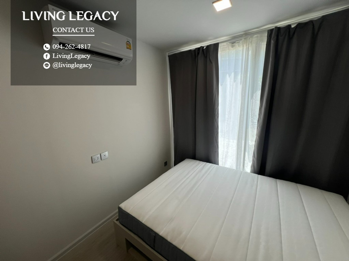 For RentCondoOnnut, Udomsuk : SFH00P Condo for rent Atmoz Oasis Onnut 26 sq m, 2nd floor, Building E line id : @livinglegacy