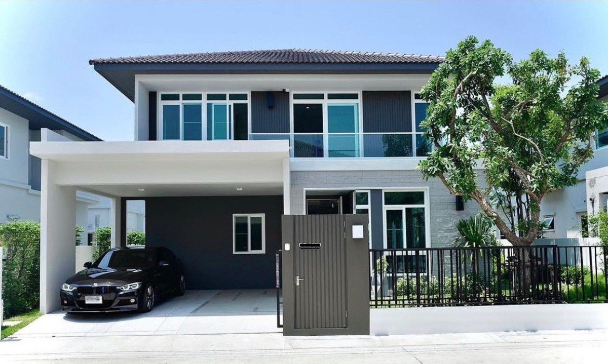 ให้เช่าบ้านบางนา แบริ่ง ลาซาล : มัณฑนา 2 บางนา กม.7 / 4 ห้องนอน (เช่า), Mantana 2 Bangna Km.7 / 4 Bedrooms (FOR RENT) YOK138