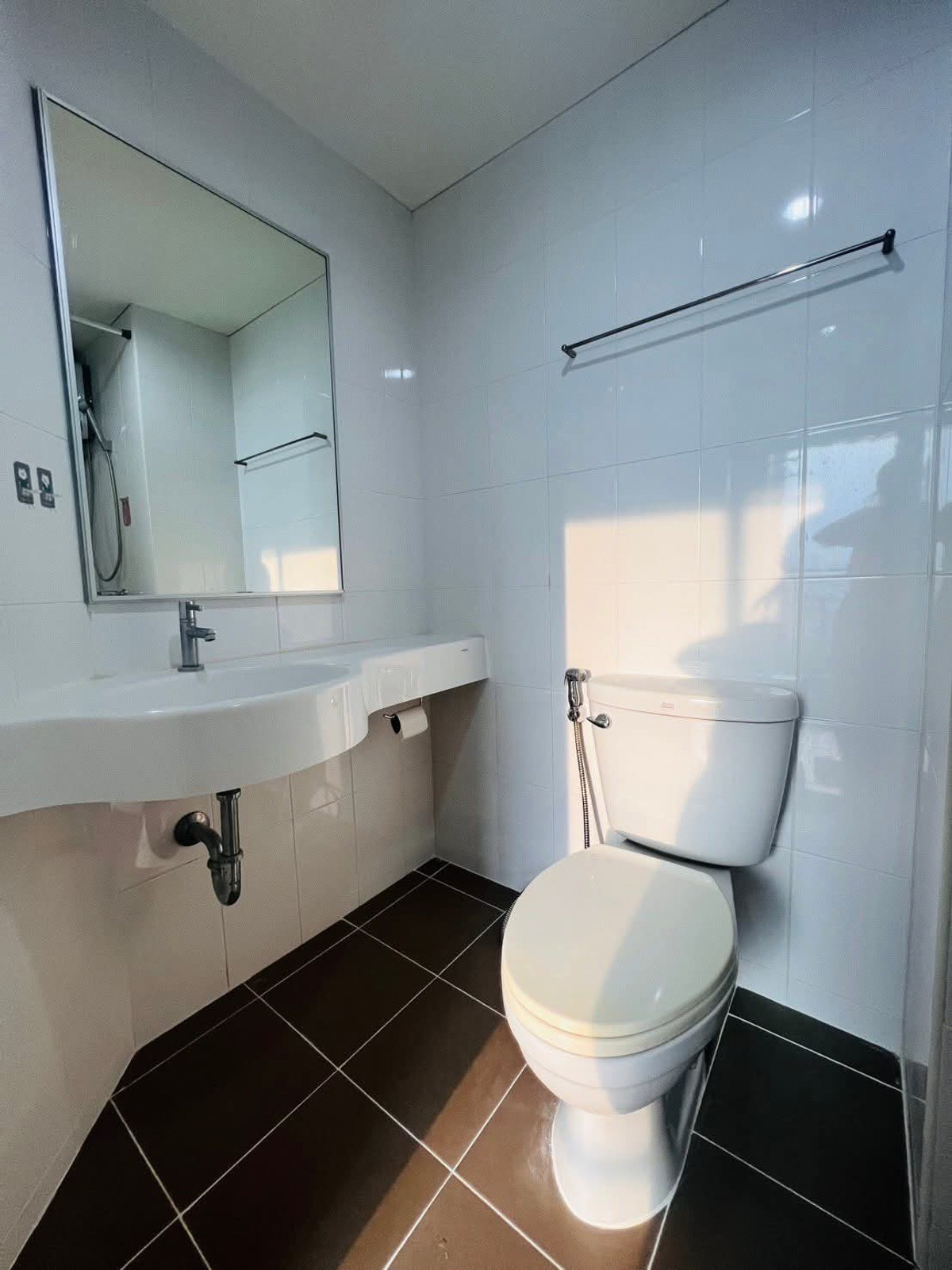 For RentCondoOnnut, Udomsuk : Condo for rent Lumpini Ville On Nut 46, corner room (BTS On Nut), fully furnished, ready to move in.