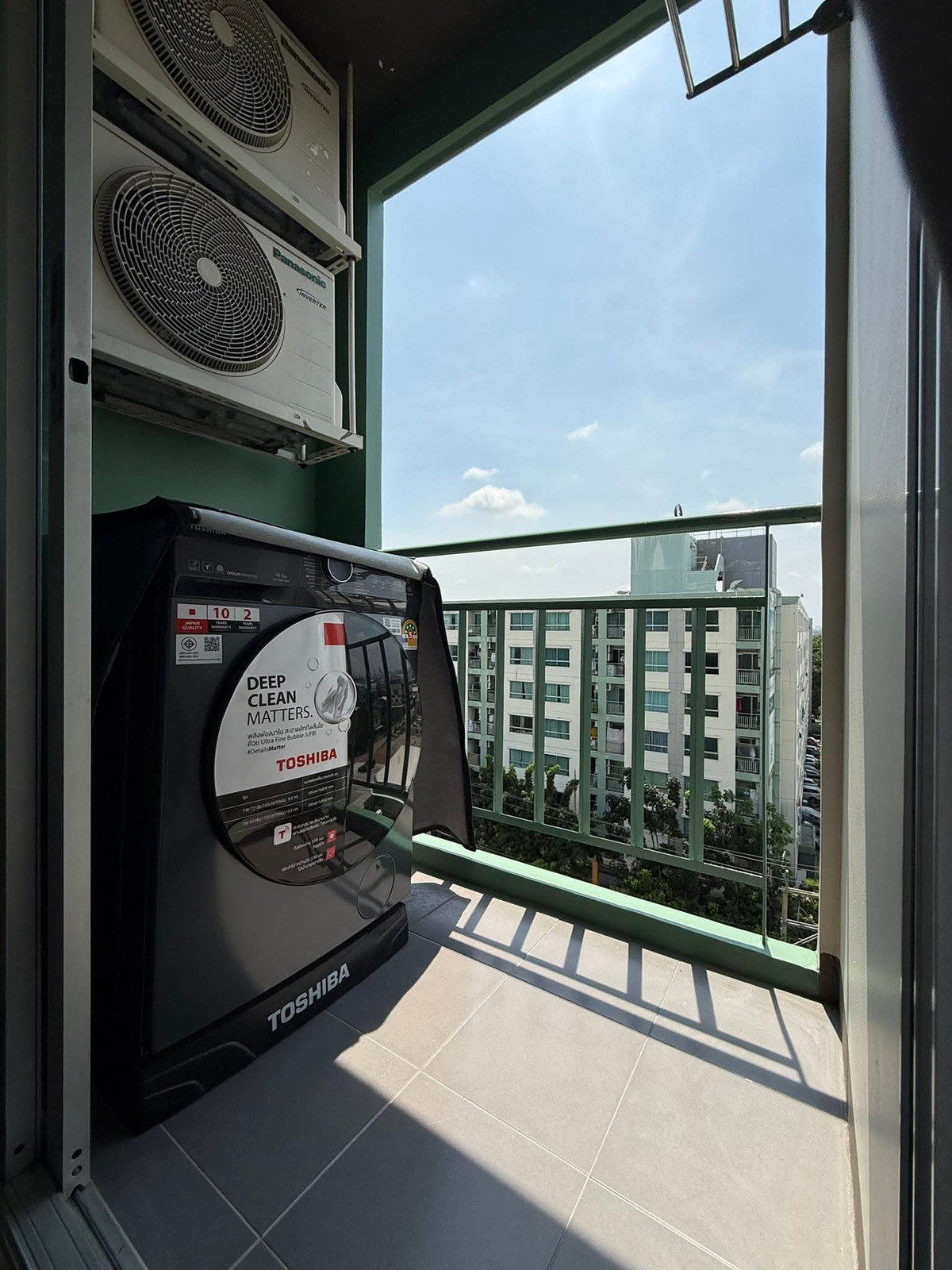 For RentCondoOnnut, Udomsuk : Condo for rent Lumpini Ville On Nut 46, corner room (BTS On Nut), fully furnished, ready to move in.