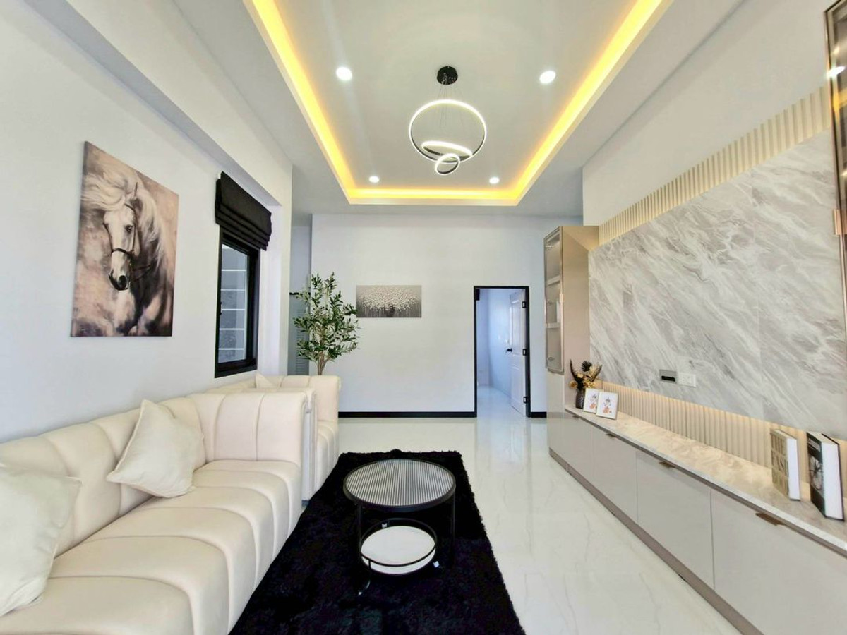 ขายบ้านพัทยา บางแสน ชลบุรี สัตหีบ : บ้านเดี่ยวทุ่งกลมตาลหมัน / 3 ห้องนอน (ขาย), Single House Thung Klom Tanman / 3 Bedrooms (FOR SALE) AM105