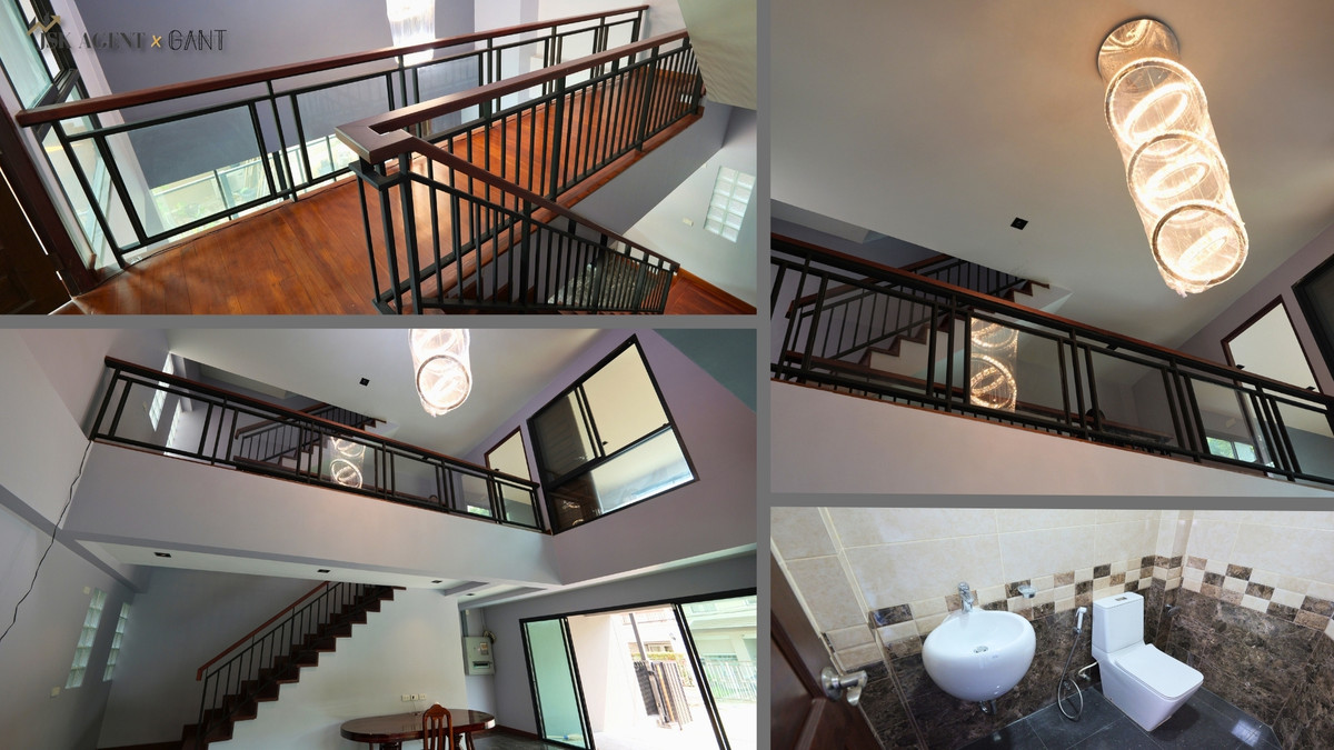 For SaleHome OfficeNonthaburi, Bang Yai, Bangbuathong : 3.5-Story Home Office in Narathip Village, near MRT Saimai Station (Gant-351)