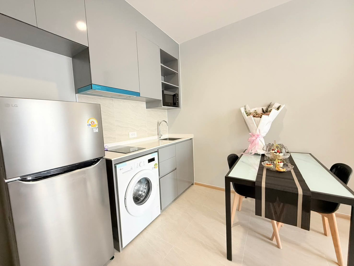 For RentCondoOnnut, Udomsuk : Condo for rent Skyruse Avenue Sukhumvit 64 (BTS Punnawithi 450 meters) ready to move in.