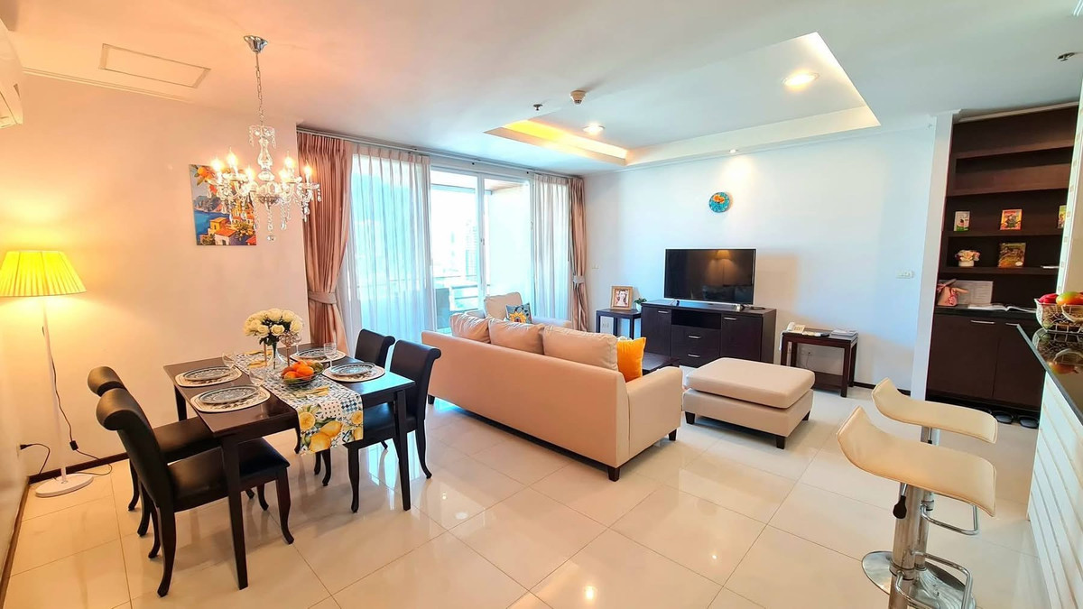 For RentSukhumvit, Asoke, Thonglor : Ready to move in, Piyathip Place Sukhumvit (N1-1207) 💛Two Bedrooms Serviced Apartment for rent 💙