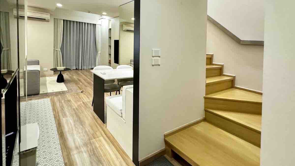 ขายคอนโดสุขุมวิท อโศก ทองหล่อ : 🏠✨ LIV@49 (ลิฟ แอท 49) | ขายคอนโดห้อง Duplex 1 Bedroom (HBH-HL-134)