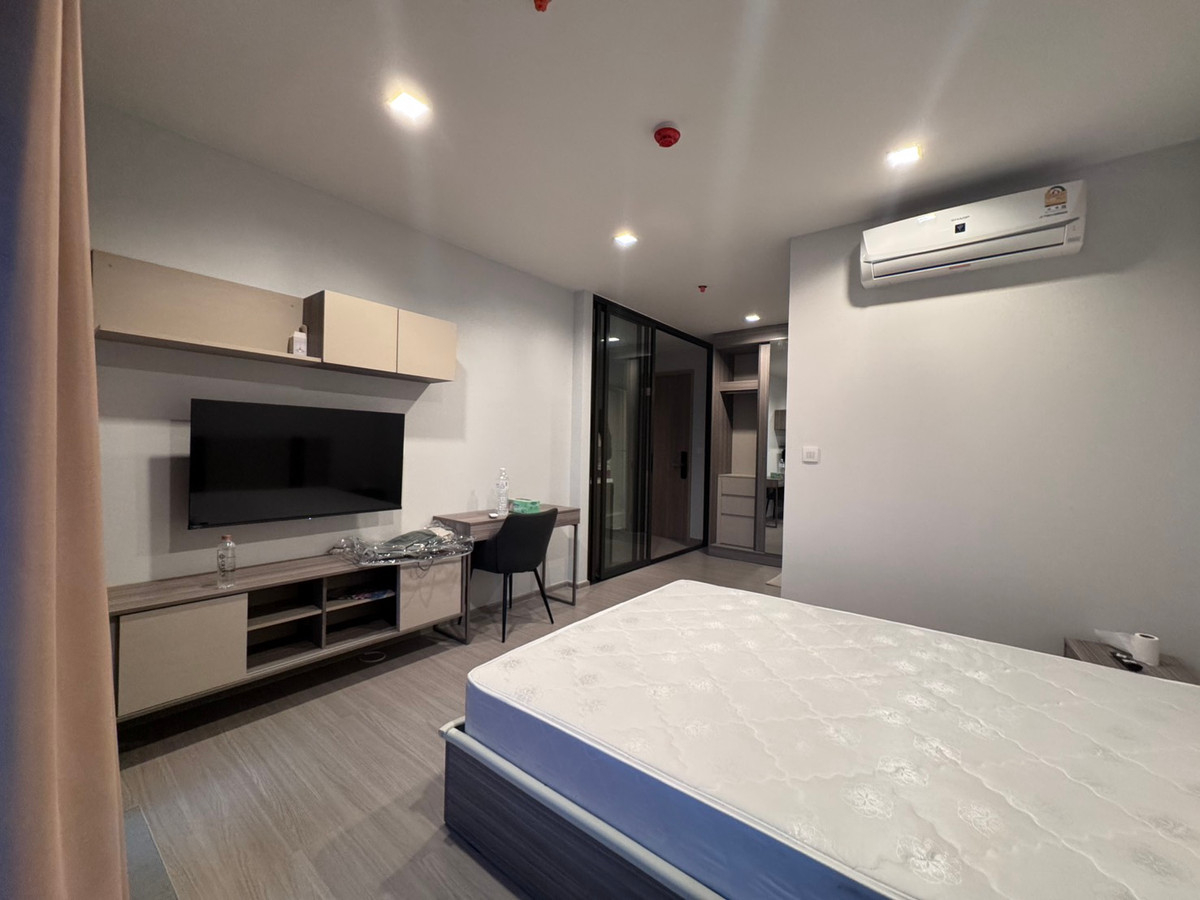 For RentCondoThaphra, Talat Phlu, Wutthakat : Available for rent, new room, beautiful view, Life Sathorn Sierra, near BTS Talat Phlu and MRT Tha Phra, 1 bedroom.