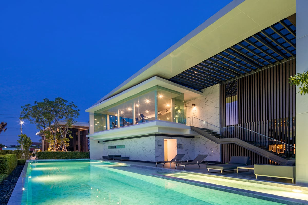 For RentTownhomeRathburana, Suksawat : House for rent, Pleno Suksawat 70, Pleno Suksawat 70, ready to move in, 3 air conditioners.