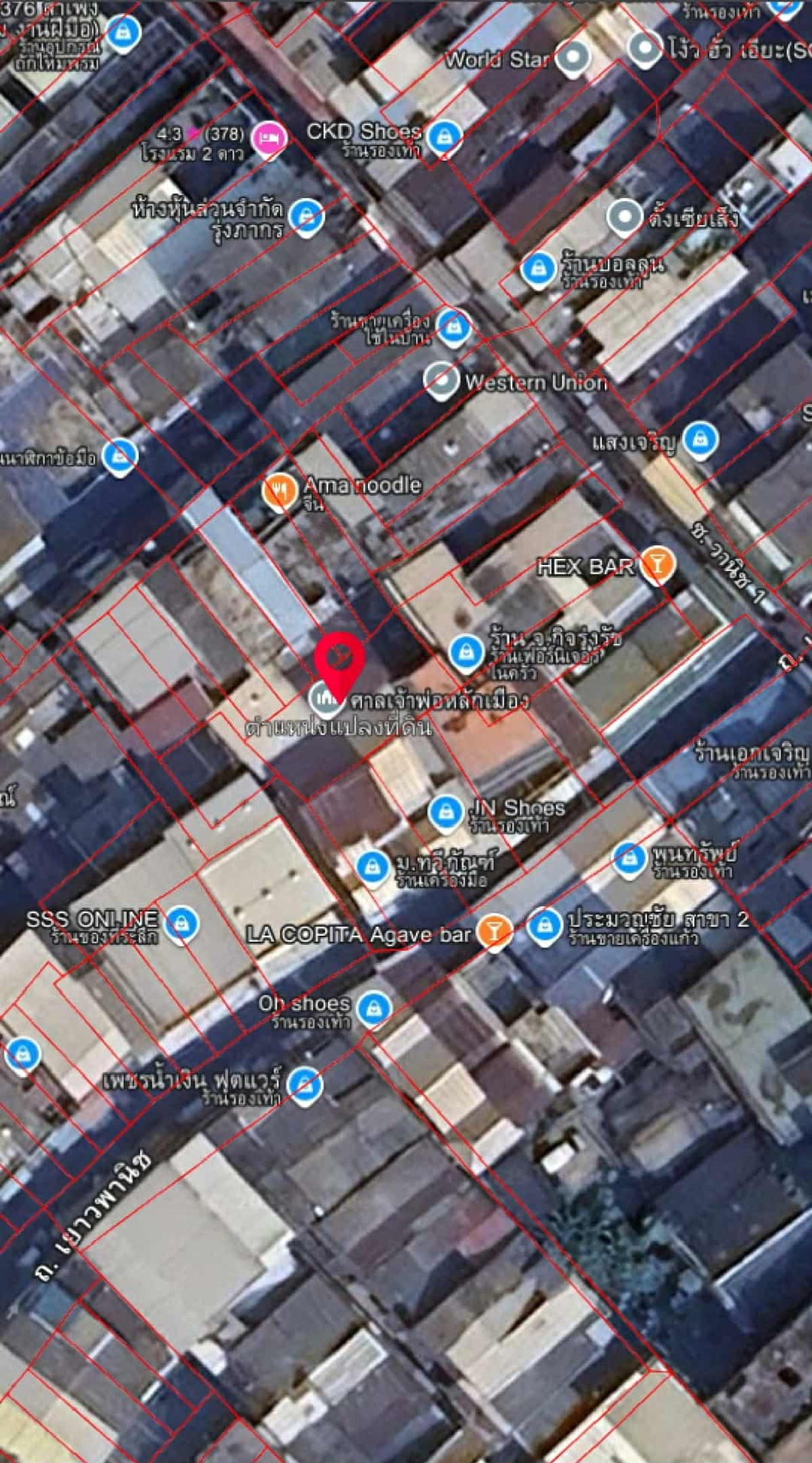 For SaleShop HouseYaowarat, Banglamphu : Commercial building for sale in Chinatown near MRT Wat Mangkon