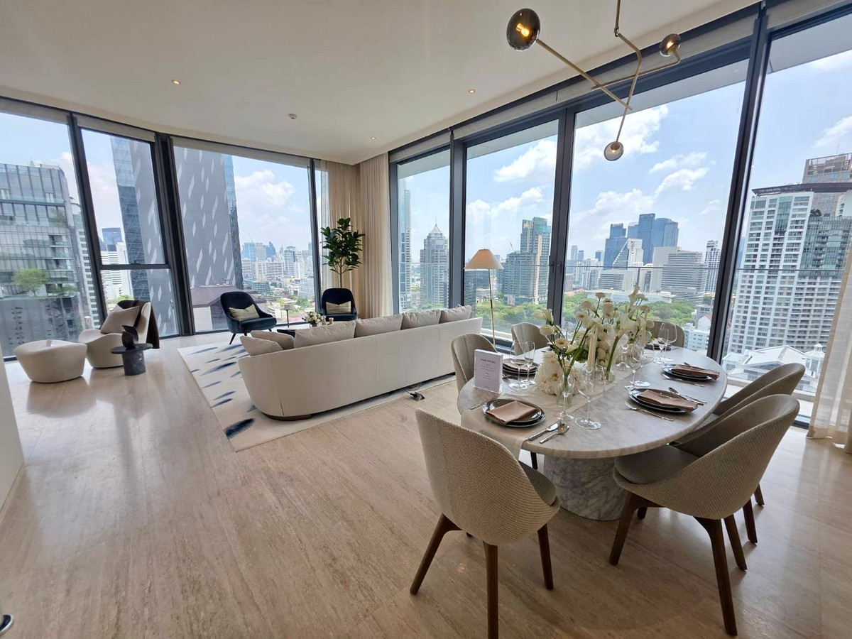 For SaleCondoWitthayu, Chidlom, Langsuan, Ploenchit : Scope Langsuan: 2bed 2.5bath 161.65sqm. 105,000,000 Brandnew, Fully Furnished, Embassy view Am: 0656199198