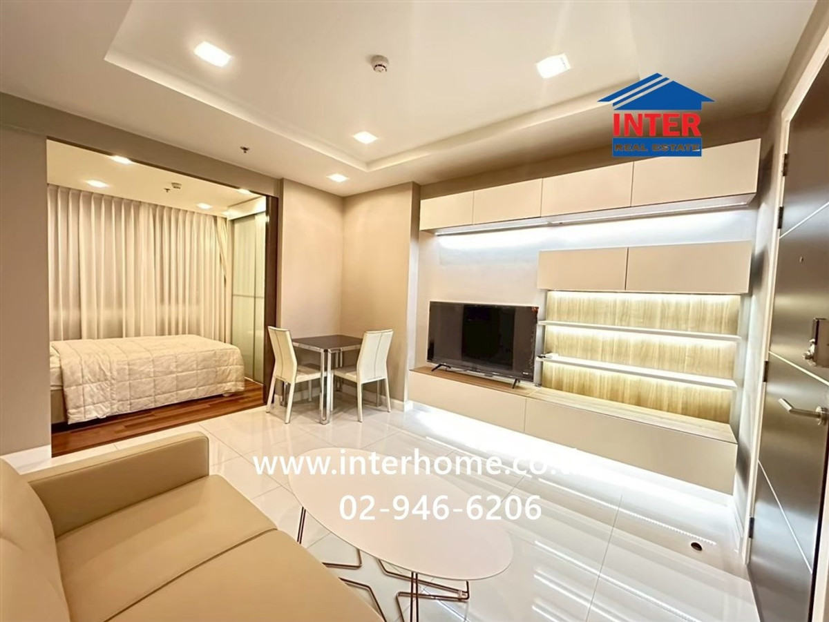 For SaleCondoSamut Prakan,Samrong : Condominium 34.08 sq m. The Metropolis Samrong Interchange Theparak Intersection, Sukhumvit Road, Theparak Road, Mueang Samut Prakan, Samut Prakan