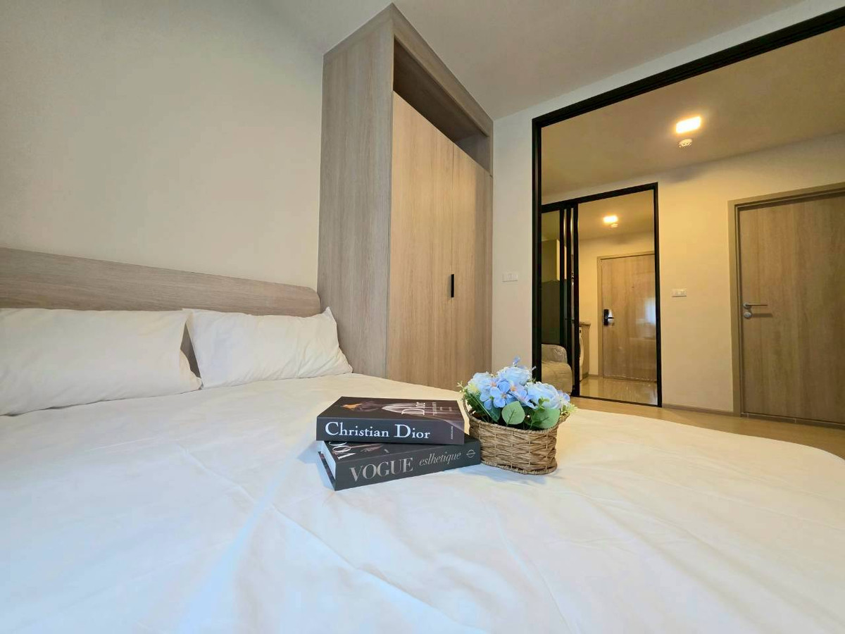 ให้เช่าคอนโดปทุมธานี รังสิต ธรรมศาสตร์ : ให้เช่า! ห้องใหม่ ไม่เคยมีผู้เช่า dcondo Shine รังสิต ✨ Rare Item ส่วนตัวสุดๆ ไม่มีห้องตรงข้าม เฟอร์-เครื่องใช้ไฟฟ้าครบ หิ้วกระเป๋าเข้าอยู่ได้เลย! 