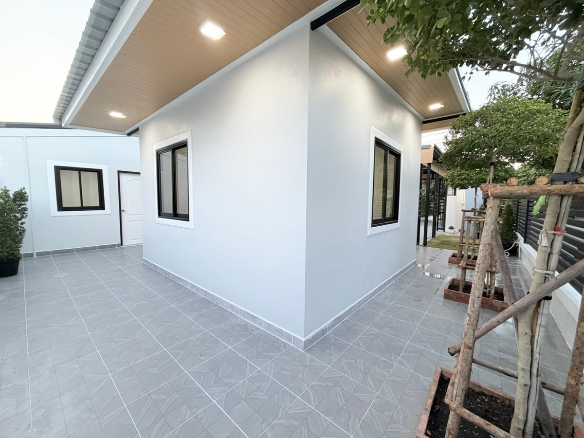 ขายนนทบุรี บางใหญ่ บางบัวทอง : ขายบ้านแฝด พฤกษา 14A หลังมุมติดสวน 53.3 ตร.ว. 5 นอน ครัวกว้าง ฟรีโอน