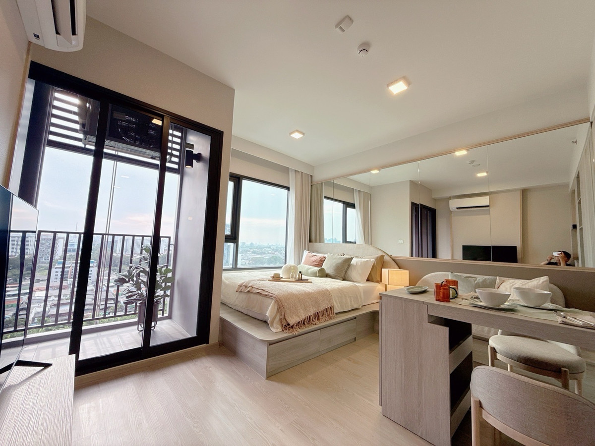 For SaleCondoKasetsart, Ratchayothin : 𝐂𝐎𝐁𝐄 𝐊𝐀𝐒𝐄𝐓 Sripatum, easy installments 𝟖,𝟗𝟎𝟎/month 𝐅𝐫𝐞𝐞 down payment 𝐎 baht, new room, ready to move in, cheapest promotion.