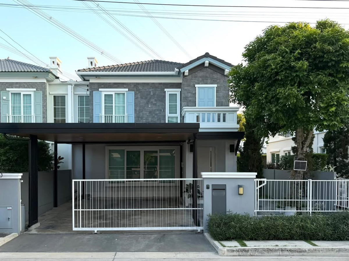 ให้เช่าบางนา แบริ่ง ลาซาล : 🏡 หมู่บ้าน ANYA บางนา - รามคำแหง2 เฟอร์นิเจอร์ บิ้วอิน + ลอยตัว  🔹 เครื่องปรับอากาศ ทีวี ตู้เย็น เครื่องซักผ้า 🧭 บ้านทิศเหนือ