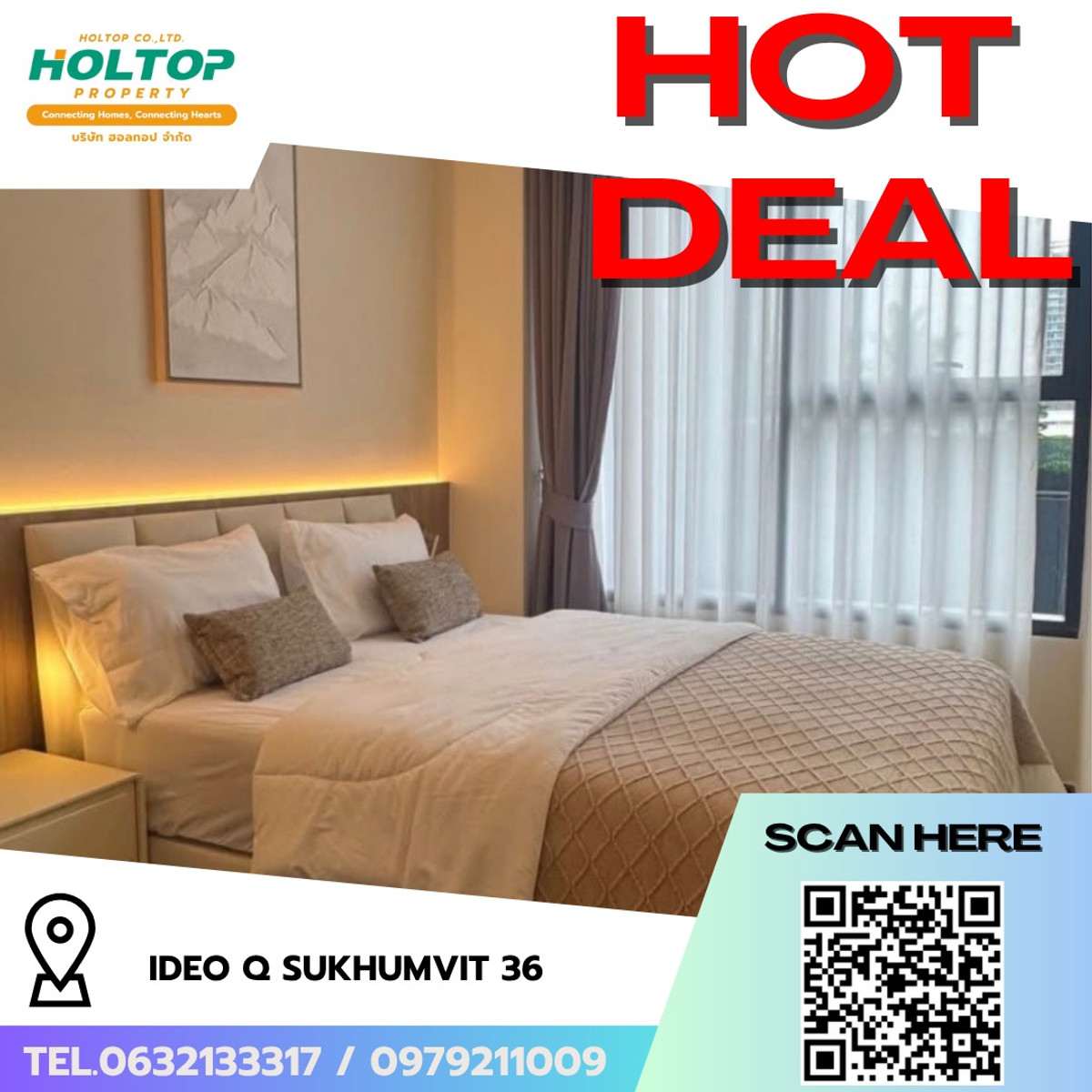 For RentCondoSukhumvit, Asoke, Thonglor : #R9798 🎉 290369 Condo for rent Ideo Q Sukhumvit 36