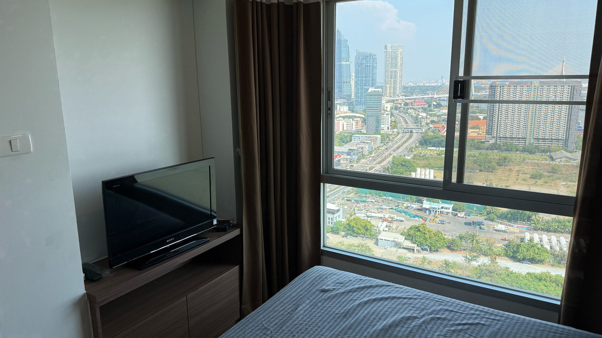 ให้เช่าคอนโดพระราม 3 สาธุประดิษฐ์ : # E356🎉030469 ให้เช่าคอนโด Lumpini Park Riverside Rama 3