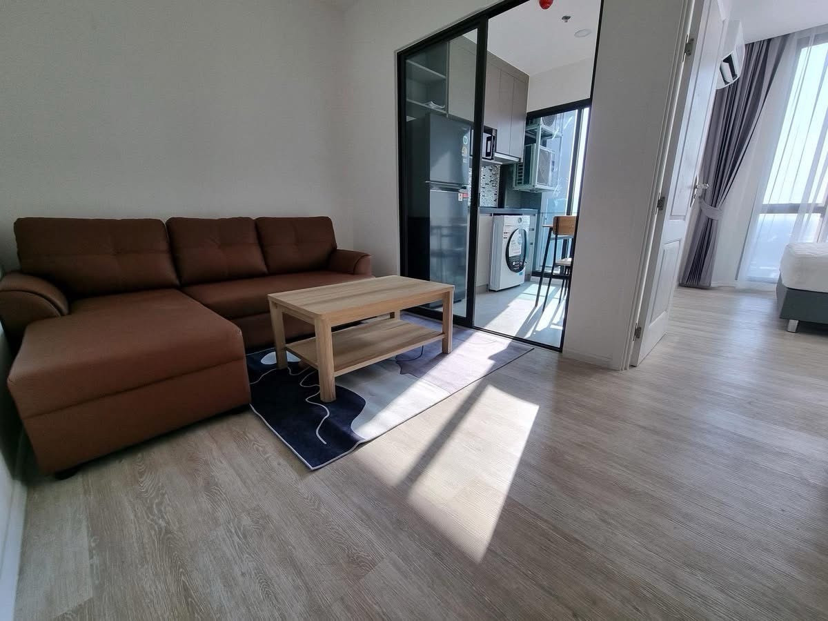 For RentCondoBang Sue, Wong Sawang, Tao Pun : Condo for rent, Chao Phraya River view, high floor, very good atmosphere, The Cleve Riverine Chao Phraya-Wong Sawang, near MRT Wong Sawang.