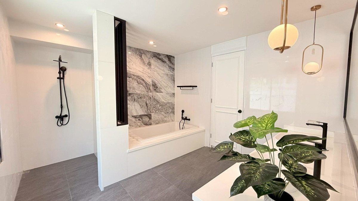 For SaleHousePattaya, Bangsaen, Chonburi : Detached House Nibbana Shade / 4 Bedrooms (FOR SALE) AM100