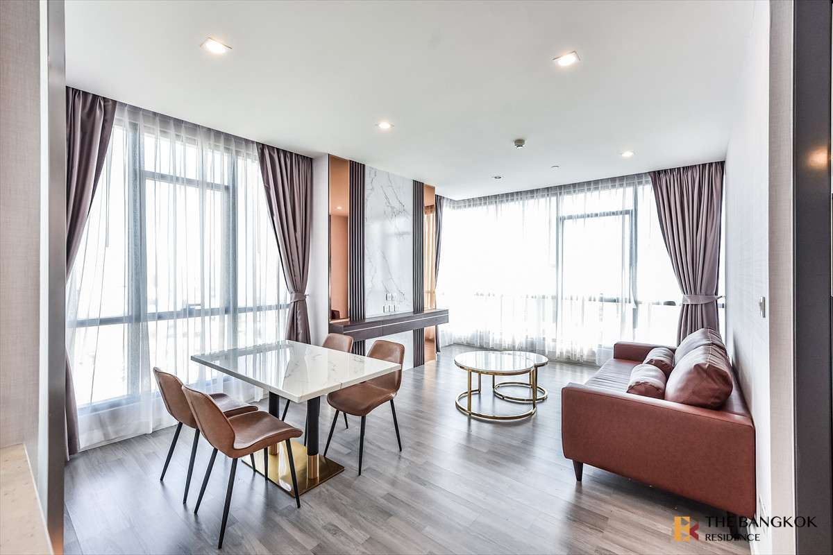 ให้เช่าคอนโดสยาม จุฬา สามย่าน : 🔥 Available New Room🔥The Room Rama4 2B2B 79sqm. High floor 54K/Month Call Ms.Angel(Aumi)058209572