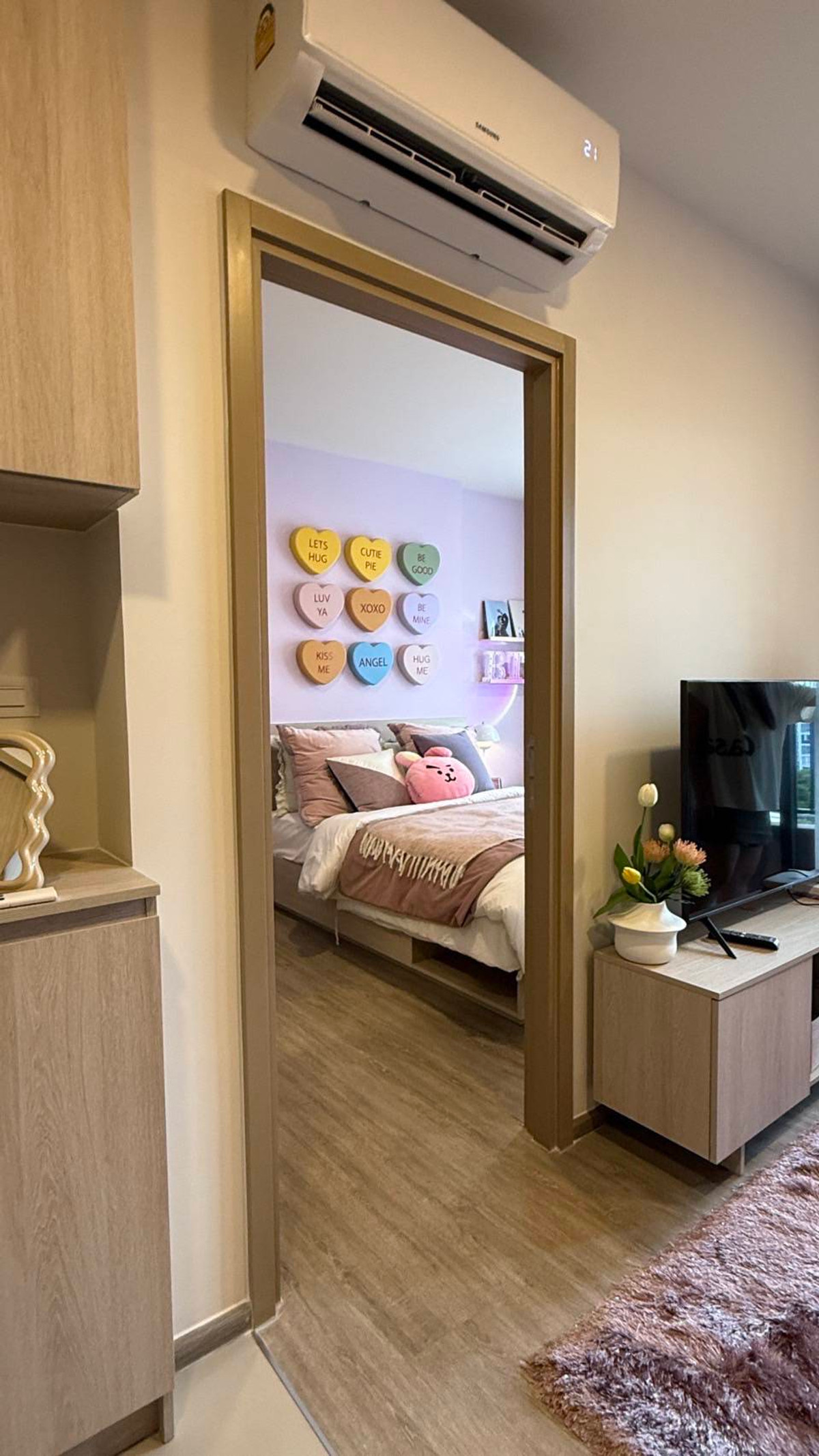 ให้เช่าคอนโดอ่อนนุช อุดมสุข : 💥CP-9177💥ว่าง ให้ เช่า เนีย บาย แสนสิริ👉แอดไลน์ @seecondo