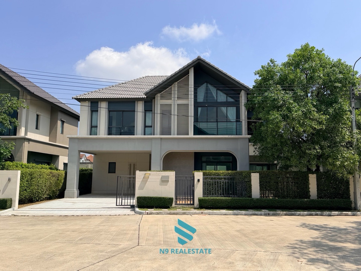 บ้านนนทบุรี บางใหญ่ บางบัวทอง : ขาย/ให้เช่า บ้านหน้าสวน ถนนกว้าง 5 ห้องนอน ใกล้ mrt, เซ็นทรัล เวสเกต บางใหญ่ ,M81