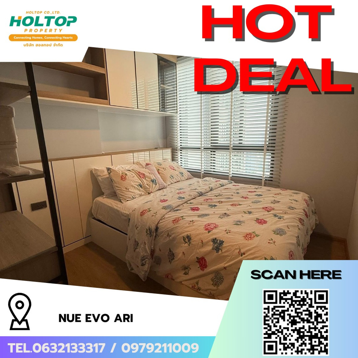 For RentCondoAri,Anusaowaree : #R9773 🎉 280369 Condo for rent Nue Evo Ari.