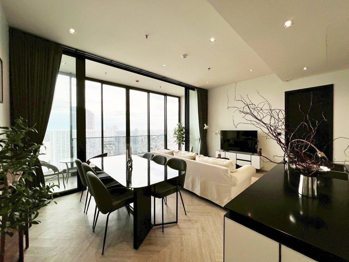 For RentCondoSathorn, Narathiwat : +++Urgent rent+++ Chapter Charoennakhon Riverside** 2 bedrooms, 78.8 sq m, fully furnished, ready to move in!!!