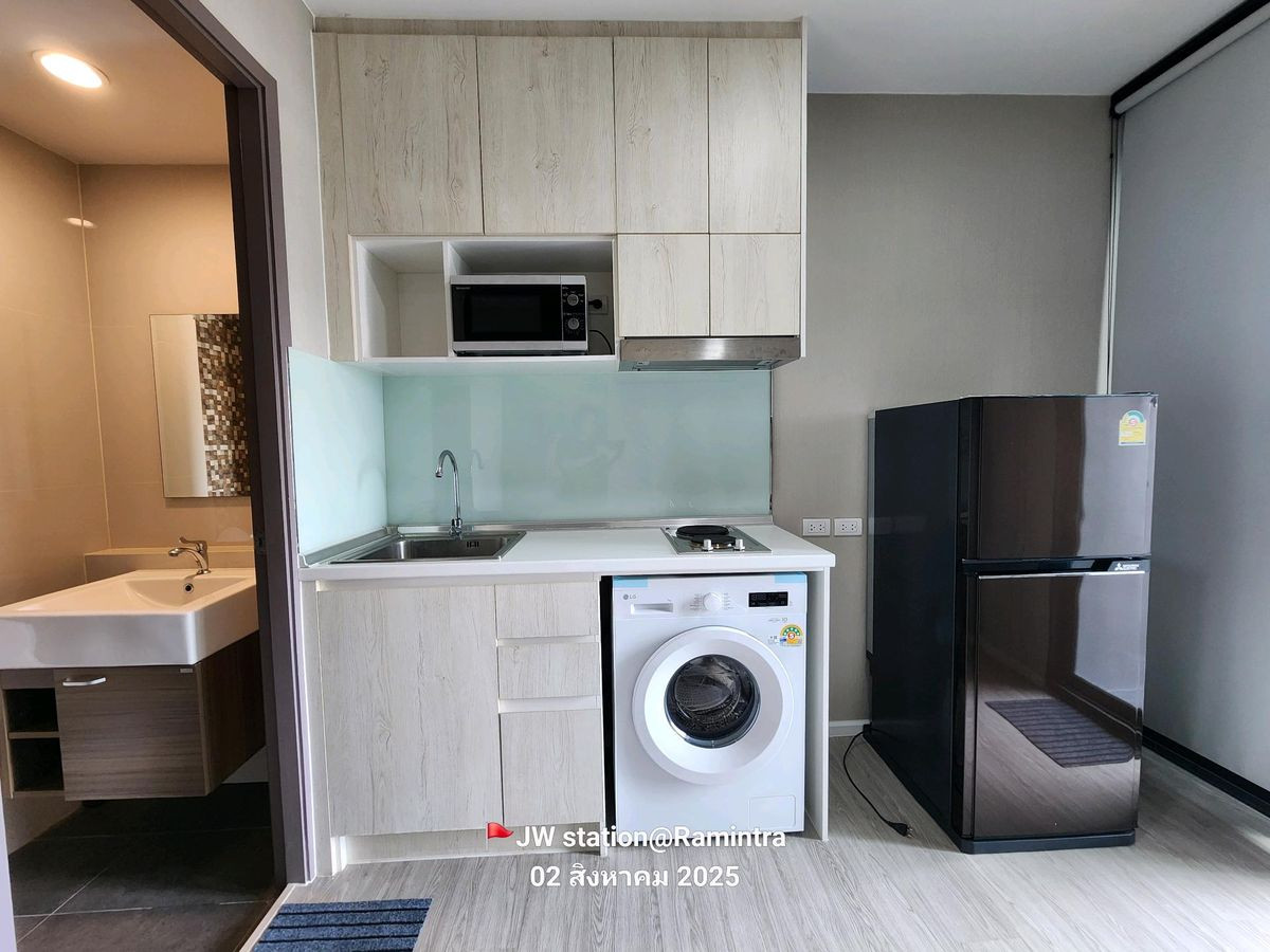 ให้เช่าคอนโดนวมินทร์ รามอินทรา : ปล่อยเช่าคอนโด เจดับบลิว สเตชั่น แอท รามอินทรา