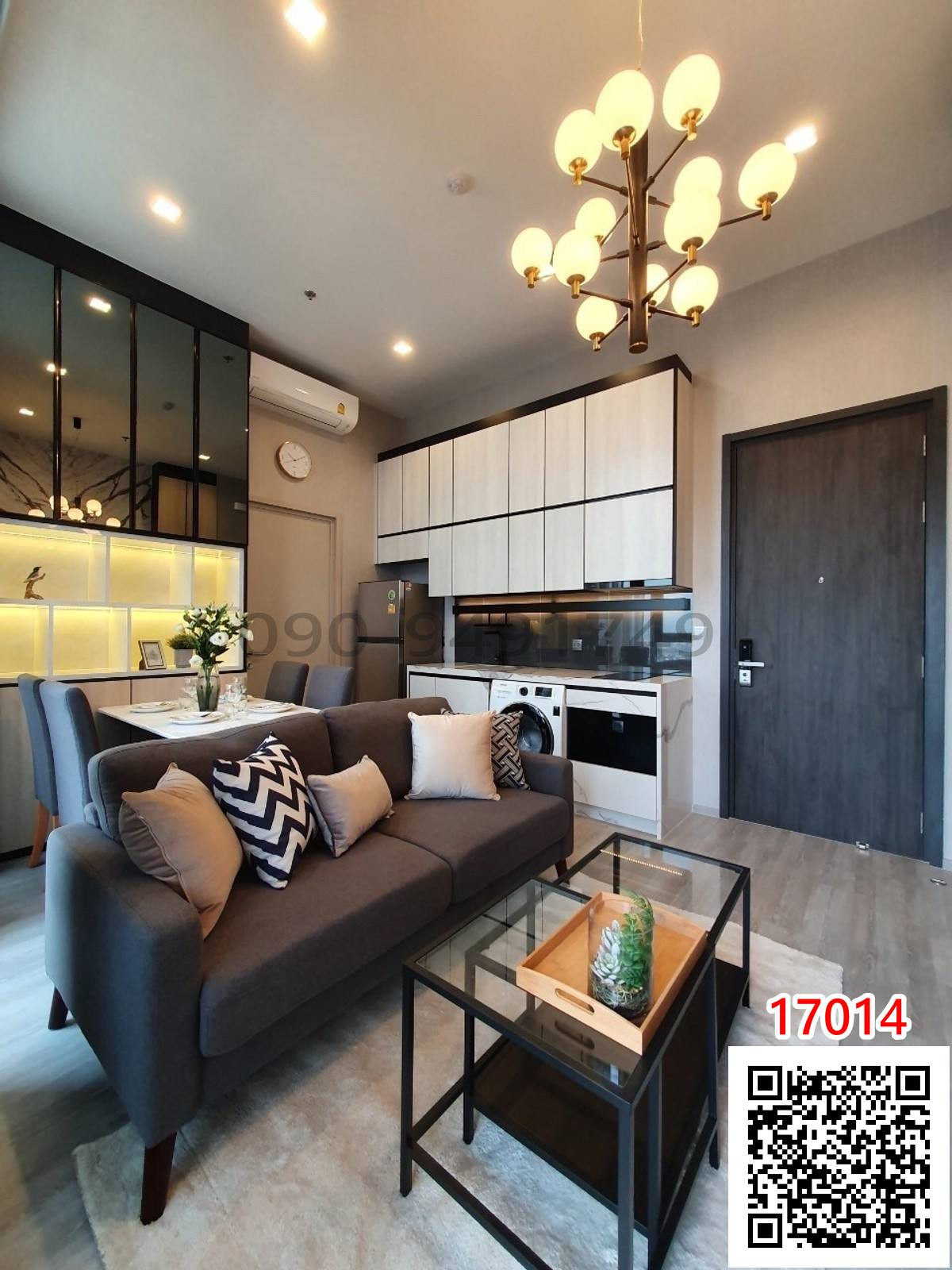 ให้เช่าคอนโดอ่อนนุช อุดมสุข : เช่า คอนโด The Line Sukhumvit 101 ใกล้รถไฟฟ้า BTS ปุณณวิถี 250 เมตร