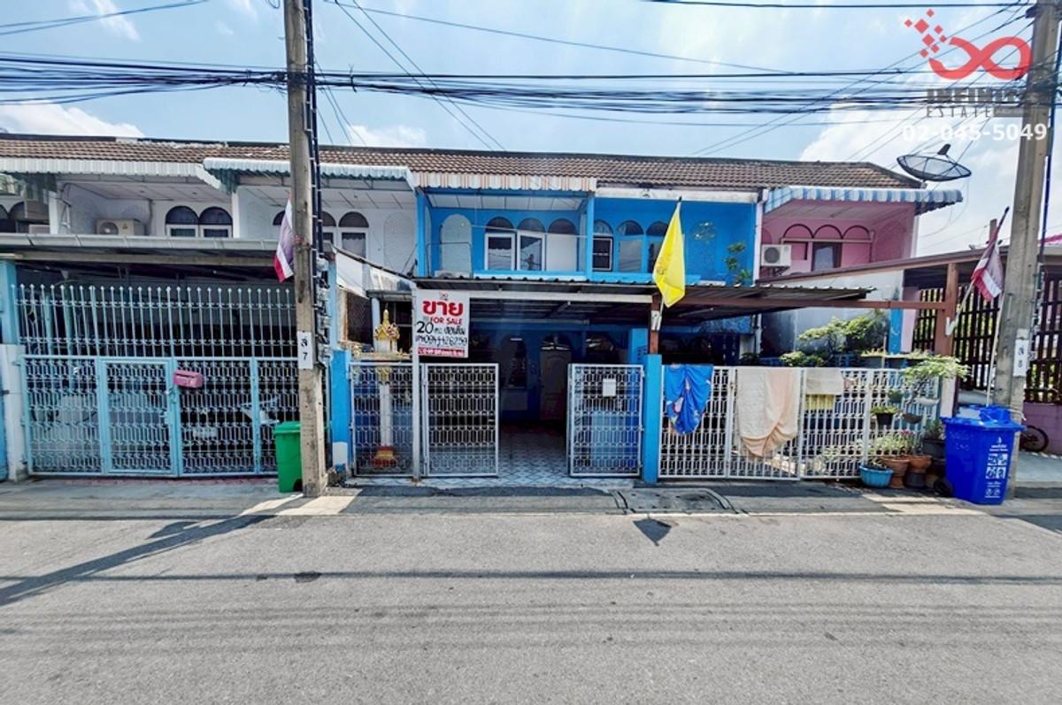 ขายทาวน์โฮมรัชดา ห้วยขวาง : ขายทาวน์เฮาส์ 2 ชั้น 20 ตร.ว. ซอยพุ่มอุไร 3 ถนนสุทธิสาร - ลาดพร้าว 64 ใกล้ MRT สุทธิสาร