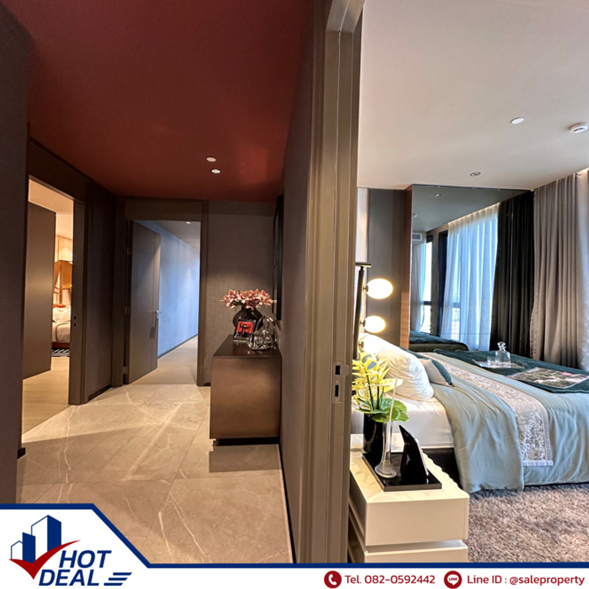 For SaleCondoSukhumvit, Asoke, Thonglor : 🔥Hot deal🔥 Project price. Register to receive an additional discount of 9.9 million baht.***