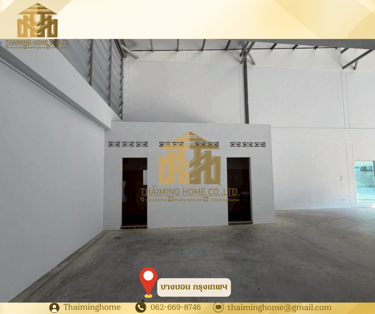 For RentWarehouseEakachai, Bang Bon : Warehouse with office for rent, size 400 sq m, Bang Bon, Bangkok (Property Code TW06-3726)