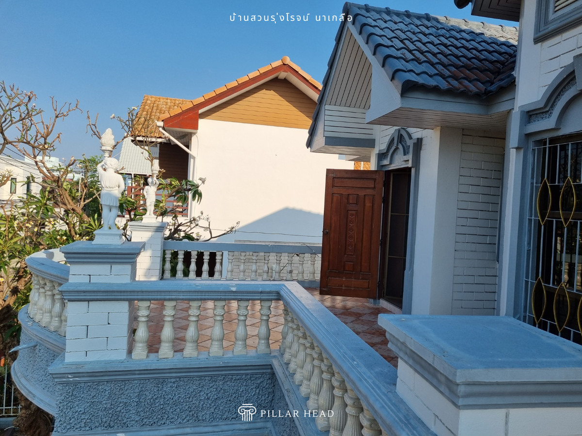 ขายบ้านพัทยา บางแสน ชลบุรี สัตหีบ : ขายด่วน! บ้านเดี่ยว 2 ชั้น ในโครงการบ้านสวนรุ่งโรจน์ นาเกลือ