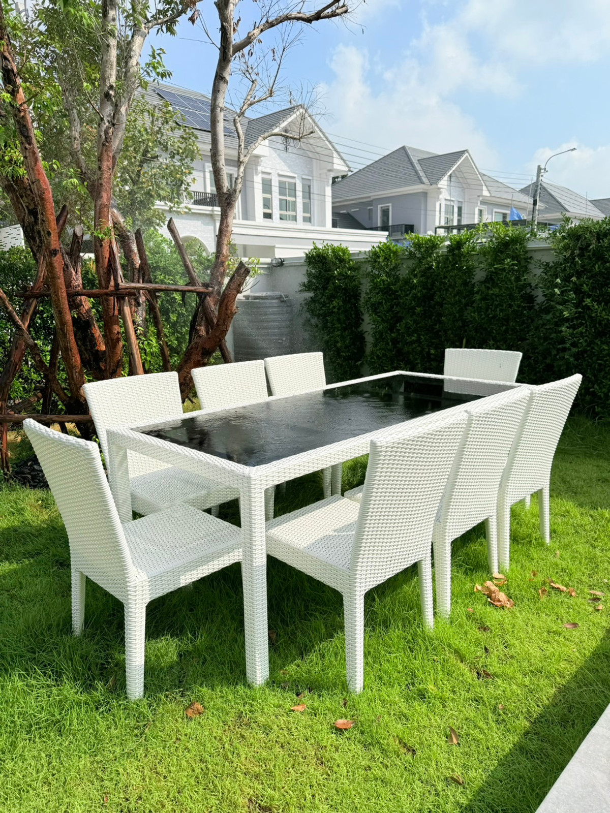 ให้เช่าบ้านลาดกระบัง สุวรรณภูมิ : ᚱ ให้เช่า บ้านเดี่ยว 🔥4 ห้องนอน 1 ห้องแม่บ้าน 315 ตร.ม.✅ใกล้ สนามบินสุวรรณภูมิ Perfect Masterpiece Sukhumvit 77 ที่จอดรถ 6 คัน